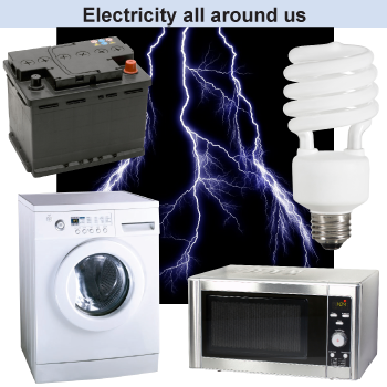 Lightning and various electrical devices